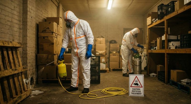 Roach Fumigation in Fredericksburg, VA