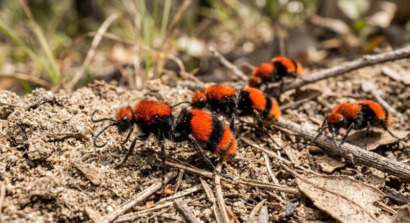 Velvet Ant Extermination in Denton, TX
